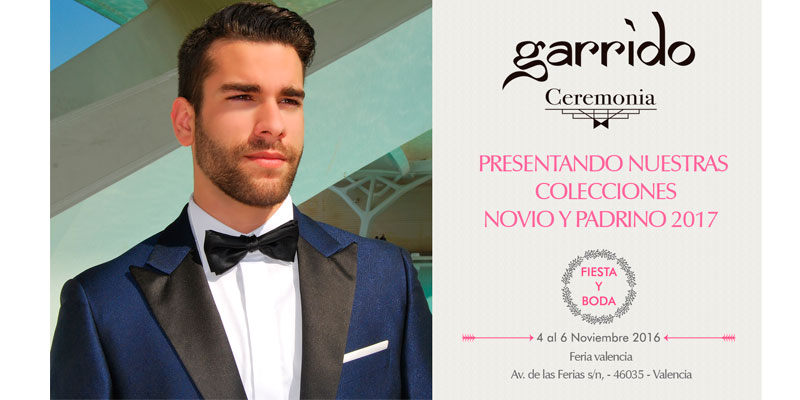 Lee más sobre el artículo GARRIDO CEREMONIA PRESENTA SUS COLECCIONES EN FIESTA Y BODA