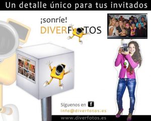 Lee más sobre el artículo DIVERFOTOS VUELVE A FIESTA Y BODA CON LA “CÁMARA” MÁS DIVERTIDA