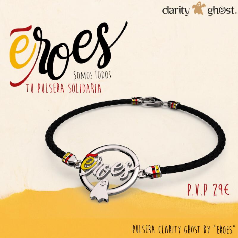 Lee más sobre el artículo «EROES SOMOS TODOS», la pulsera solidaria de Clarity Ghost