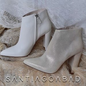 Lee más sobre el artículo Santiago Abad presentará en Fiesta y Boda la última tendencia en calzado de novia, los botines